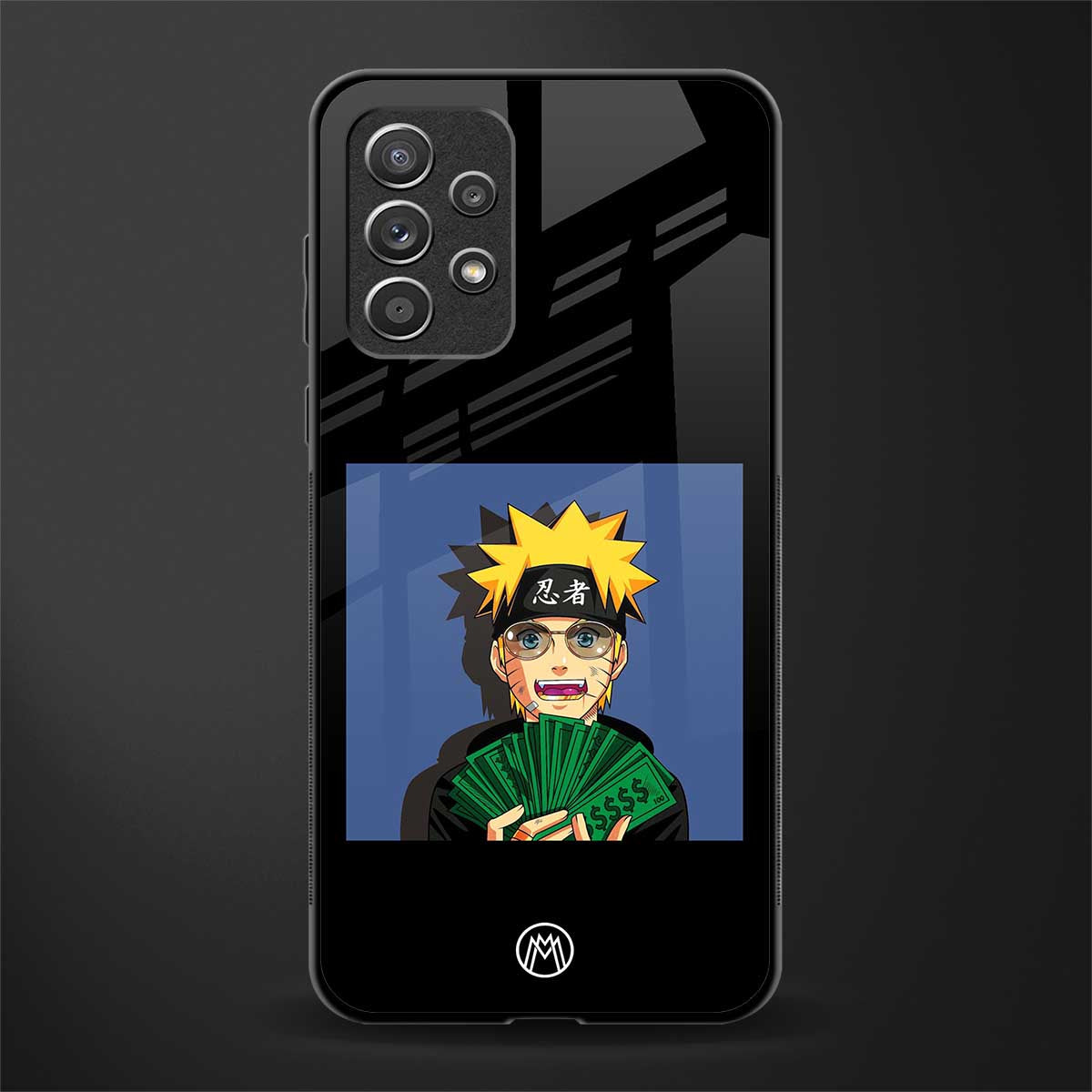 naruto hypebeast glass case for samsung galaxy a52 image