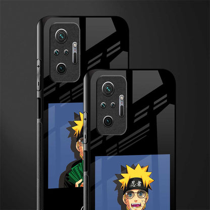 naruto hypebeast glass case for redmi note 10 pro image-2