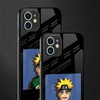 naruto hypebeast glass case for iphone 12 mini image-2