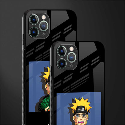 naruto hypebeast glass case for iphone 11 pro max image-2