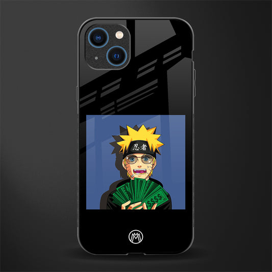 naruto hypebeast glass case for iphone 13 image