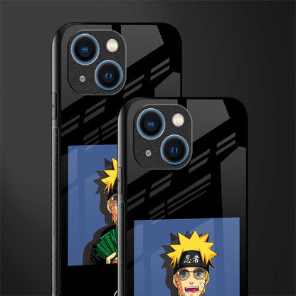 naruto hypebeast glass case for iphone 13 mini image-2