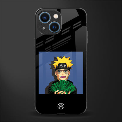 naruto hypebeast glass case for iphone 13 mini image