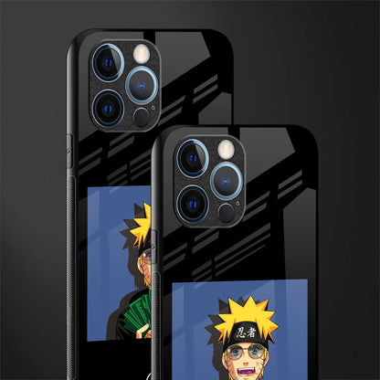 naruto hypebeast glass case for iphone 14 pro image-2