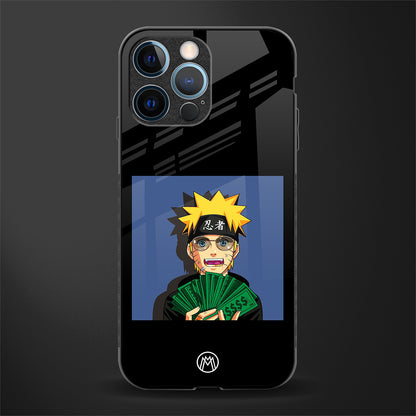 naruto hypebeast glass case for iphone 12 pro image