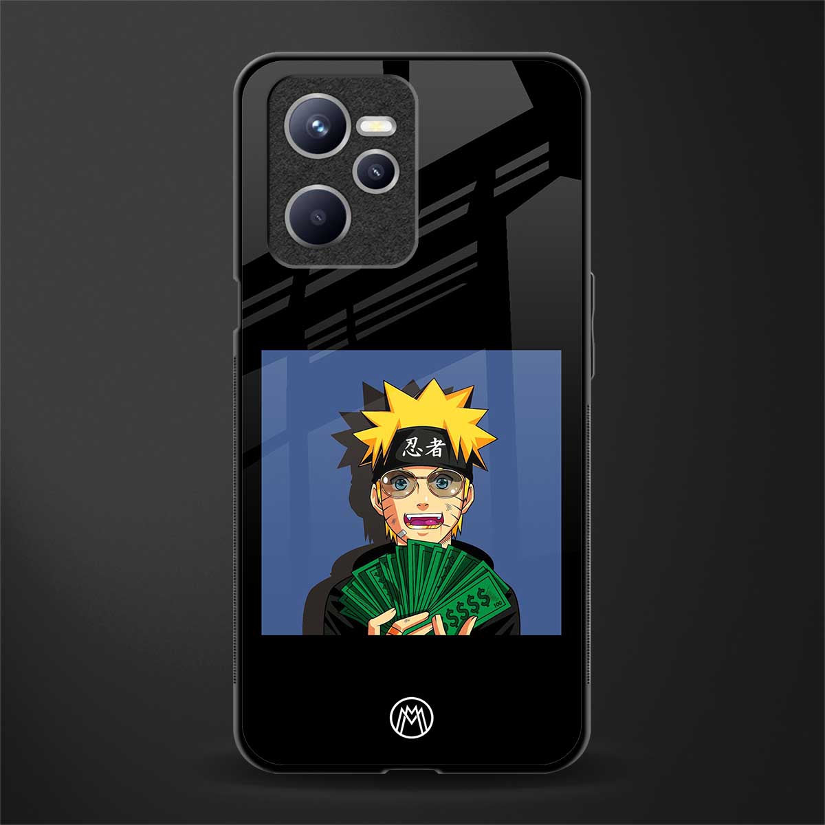 naruto hypebeast glass case for realme c35 image