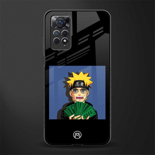 naruto hypebeast back phone cover | glass case for redmi note 11 pro plus 4g/5g