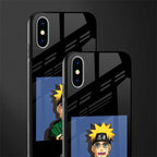 naruto hypebeast glass case for iphone x image-2