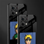 naruto hypebeast back phone cover | glass case for oppo f21 pro 4g