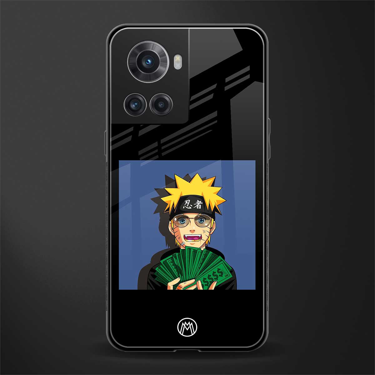 naruto hypebeast back phone cover | glass case for oneplus 10r 5g