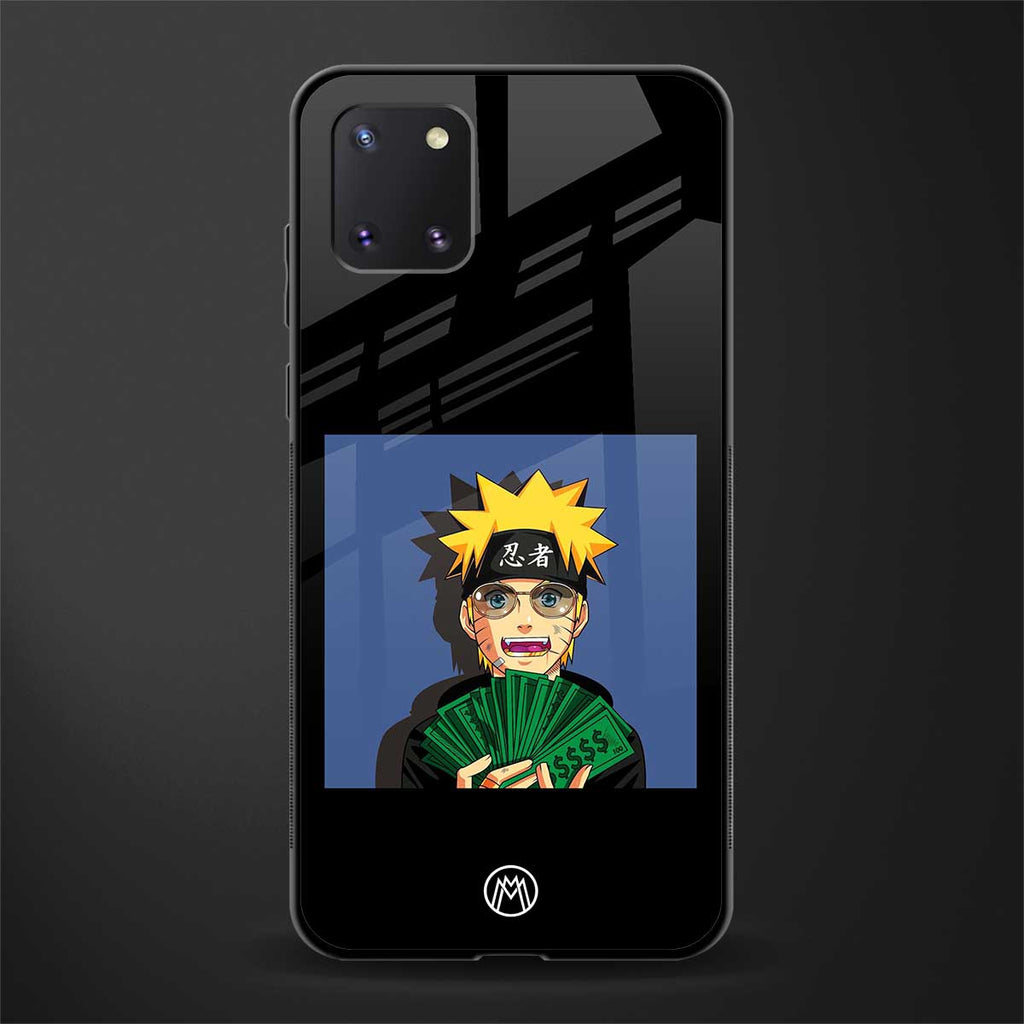 naruto hypebeast glass case for samsung galaxy note 10 lite image