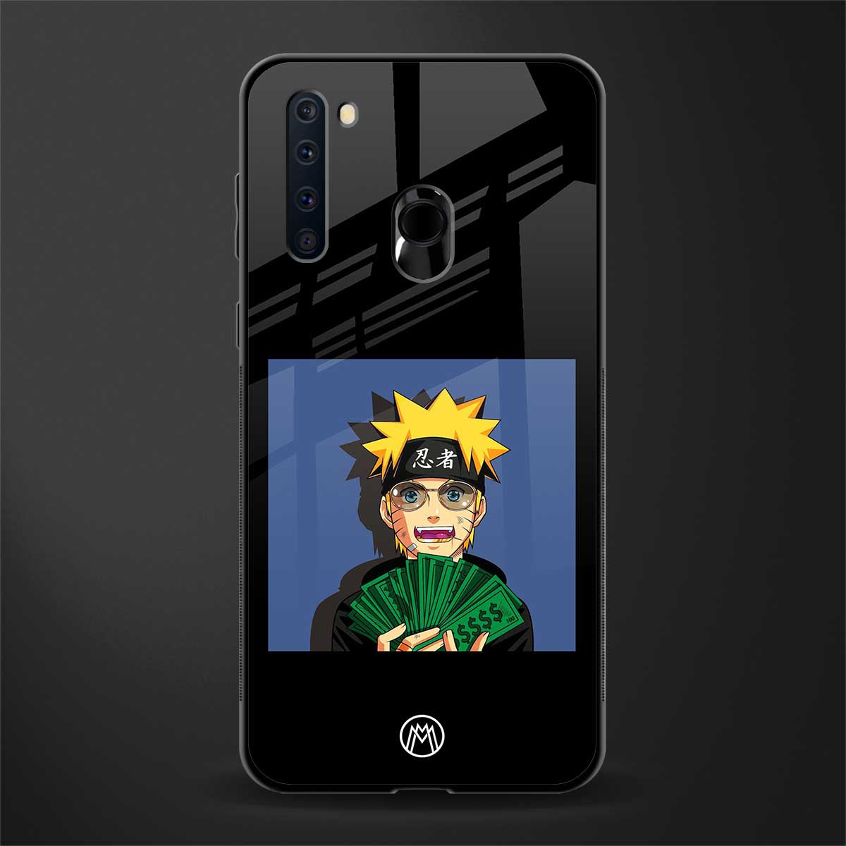 naruto hypebeast glass case for samsung a21 image