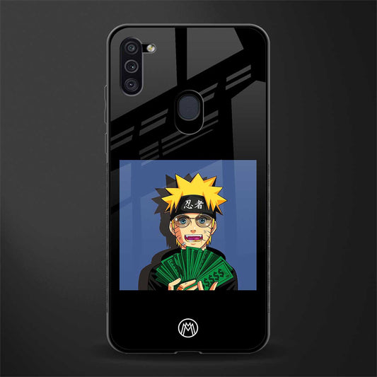 naruto hypebeast glass case for samsung a11 image