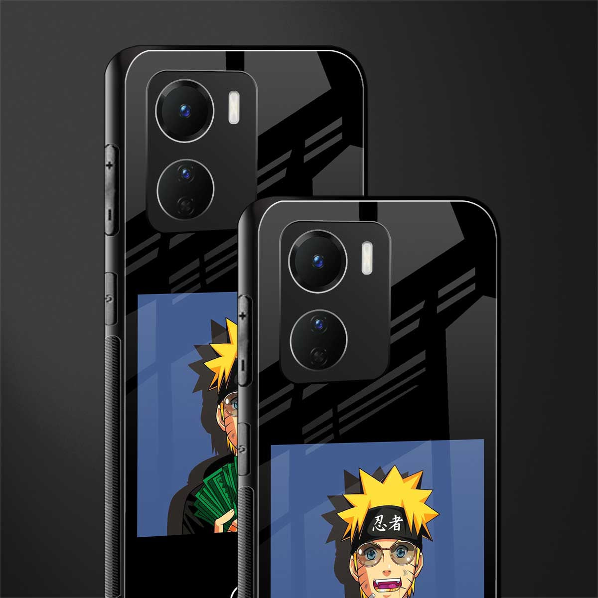 naruto hypebeast back phone cover | glass case for vivo y16