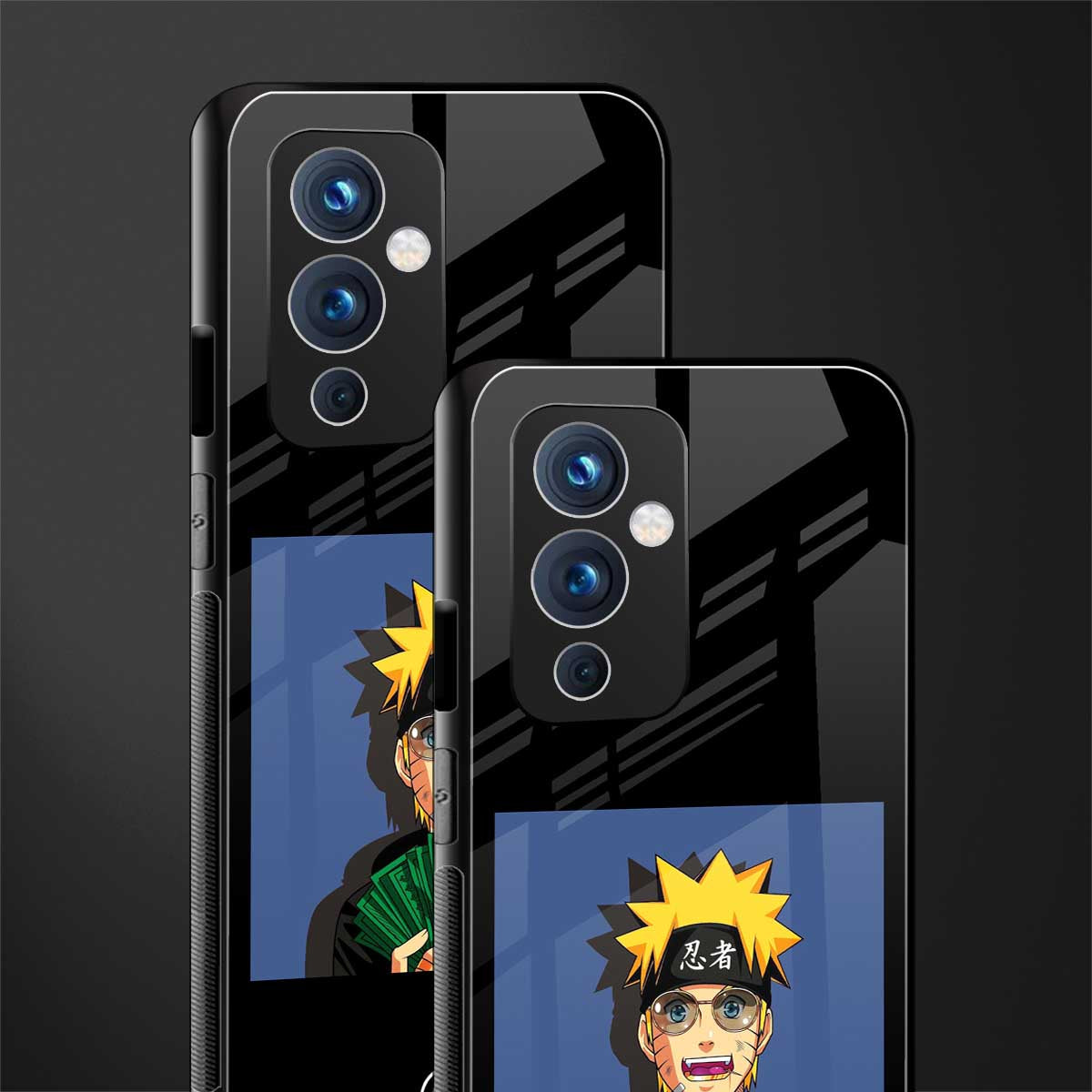 naruto hypebeast back phone cover | glass case for oneplus 9