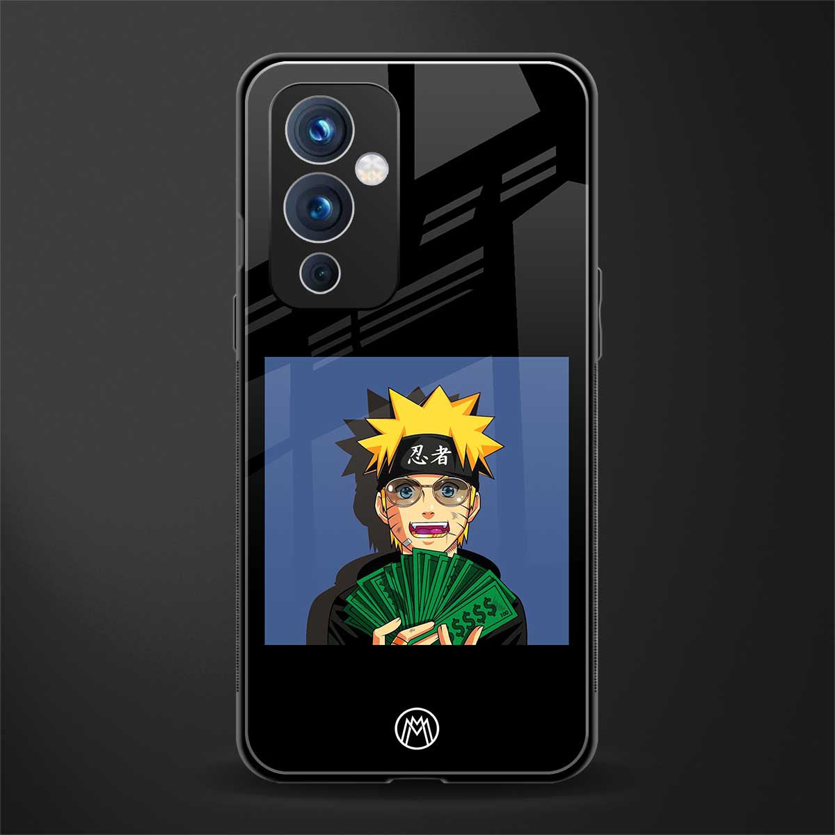 naruto hypebeast back phone cover | glass case for oneplus 9