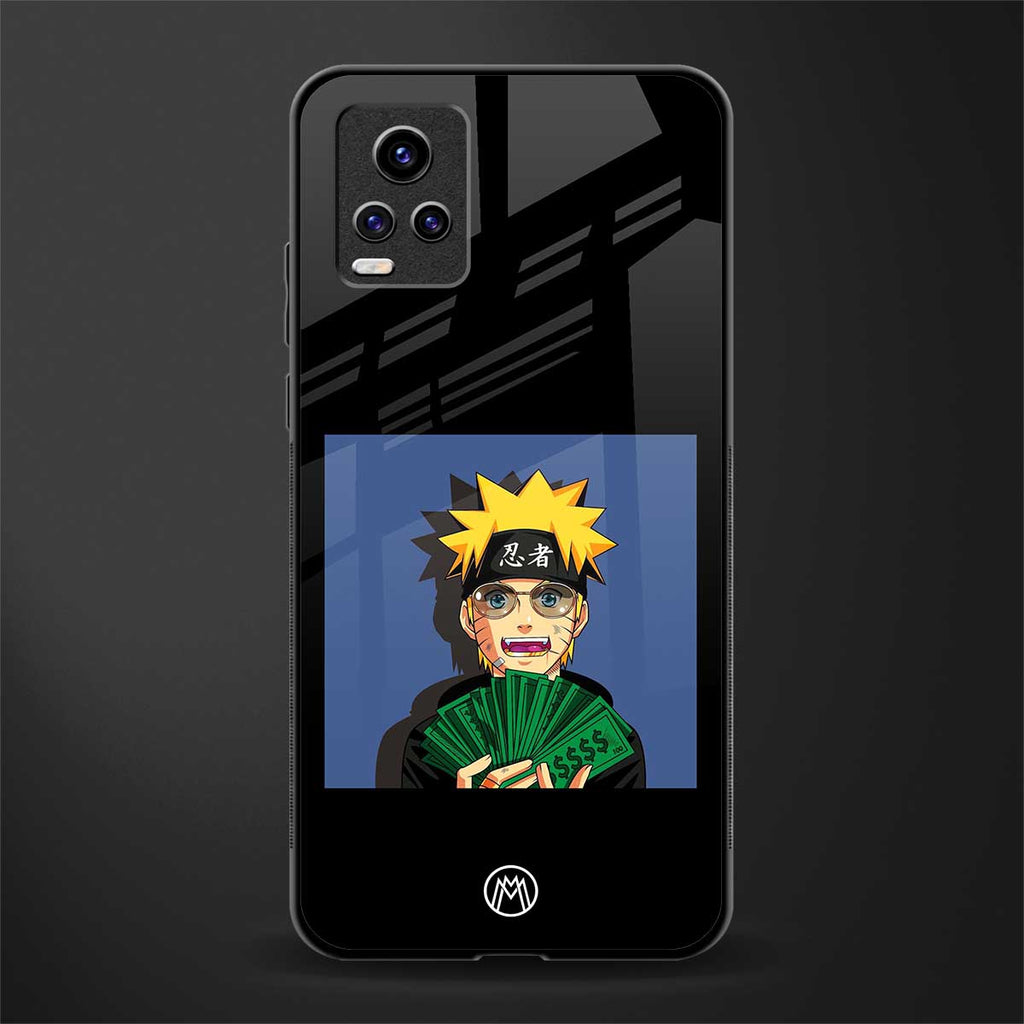 naruto hypebeast back phone cover | glass case for vivo v21e 4g