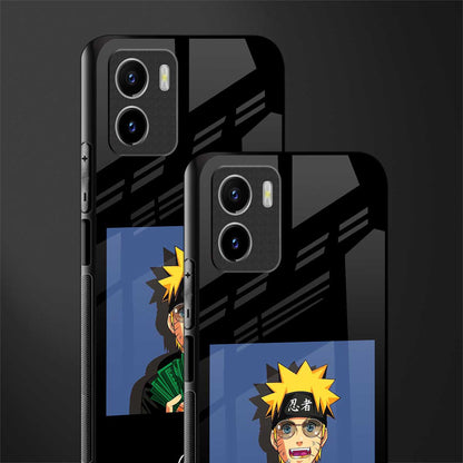 naruto hypebeast back phone cover | glass case for vivo y72
