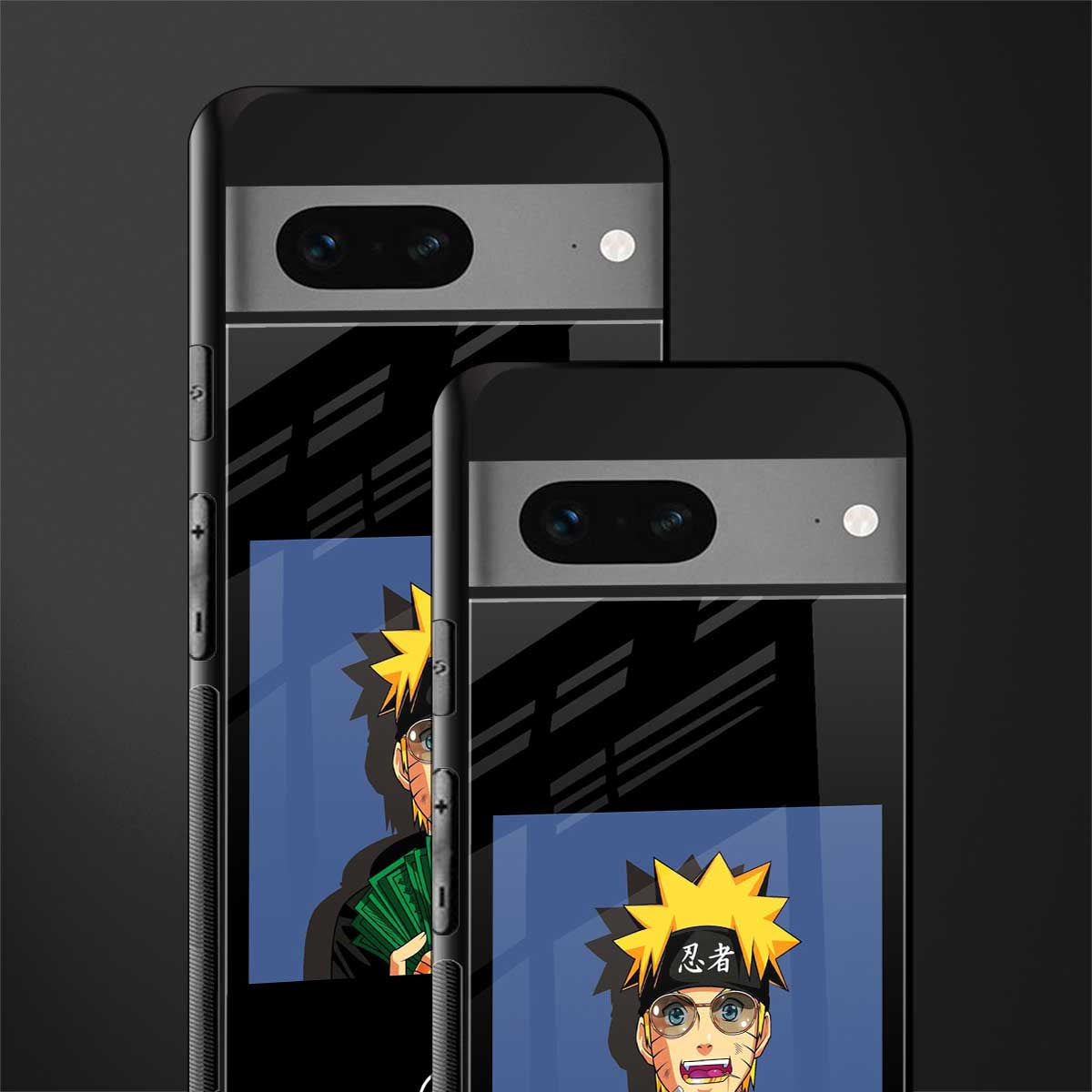 naruto hypebeast back phone cover | glass case for google pixel 7