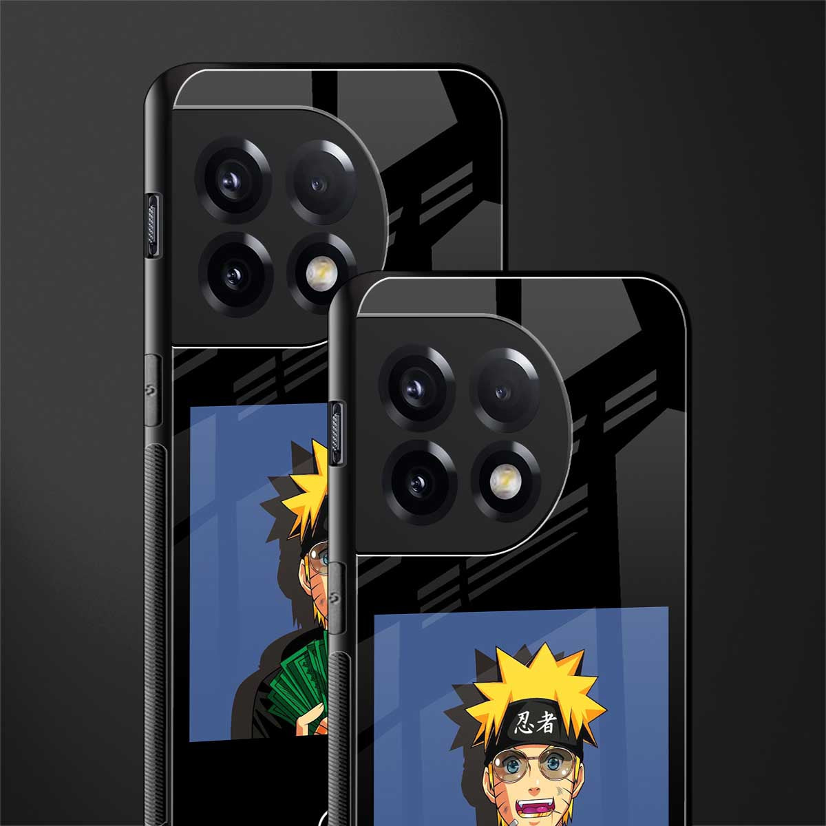 naruto hypebeast back phone cover | glass case for oneplus 11r