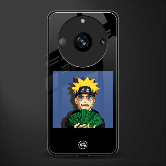 naruto hypebeast back phone cover | glass case for realme 11 pro 5g
