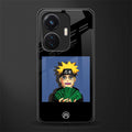 naruto hypebeast back phone cover | glass case for vivo t1 44w 4g