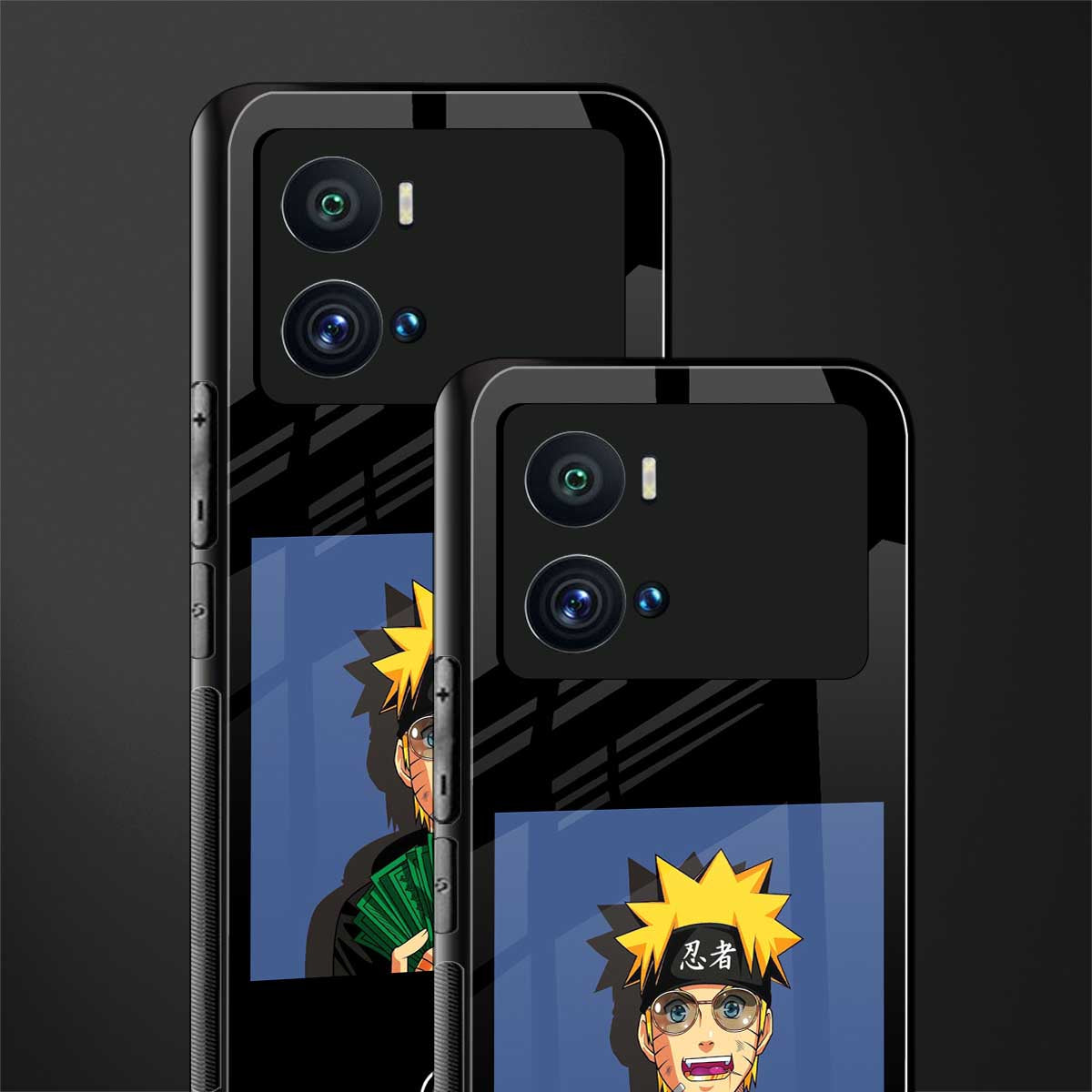 naruto hypebeast back phone cover | glass case for iQOO 9 Pro
