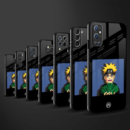 naruto hypebeast back phone cover | glass case for realme 11 pro 5g