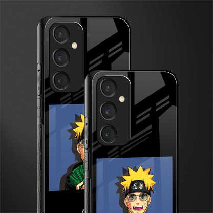naruto hypebeast back phone cover | glass case for samsung galaxy s23 fe 5g