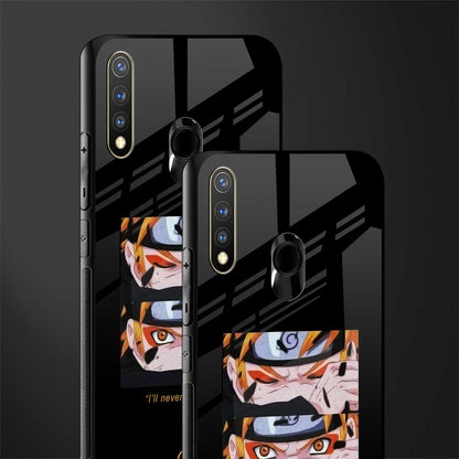 naruto motivation anime glass case for vivo y19 image-2