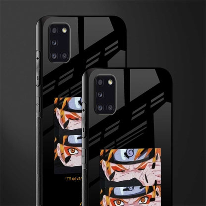 naruto motivation anime glass case for samsung galaxy a31 image-2