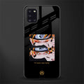 naruto motivation anime glass case for samsung galaxy a31 image