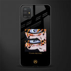 naruto motivation anime glass case for samsung galaxy a51 image