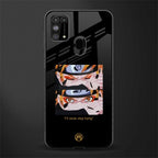naruto motivation anime glass case for samsung galaxy m31 prime edition image