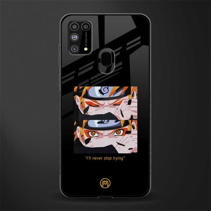 naruto motivation anime glass case for samsung galaxy m31 prime edition image