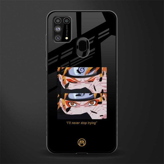 naruto motivation anime glass case for samsung galaxy f41 image