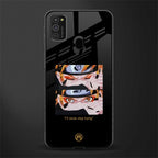 naruto motivation anime glass case for samsung galaxy m21 image