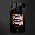 naruto motivation anime glass case for samsung galaxy m10s image