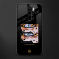 naruto motivation anime glass case for redmi note 8 pro image