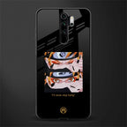 naruto motivation anime glass case for redmi note 8 pro image