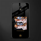 naruto motivation anime glass case for redmi 8a image