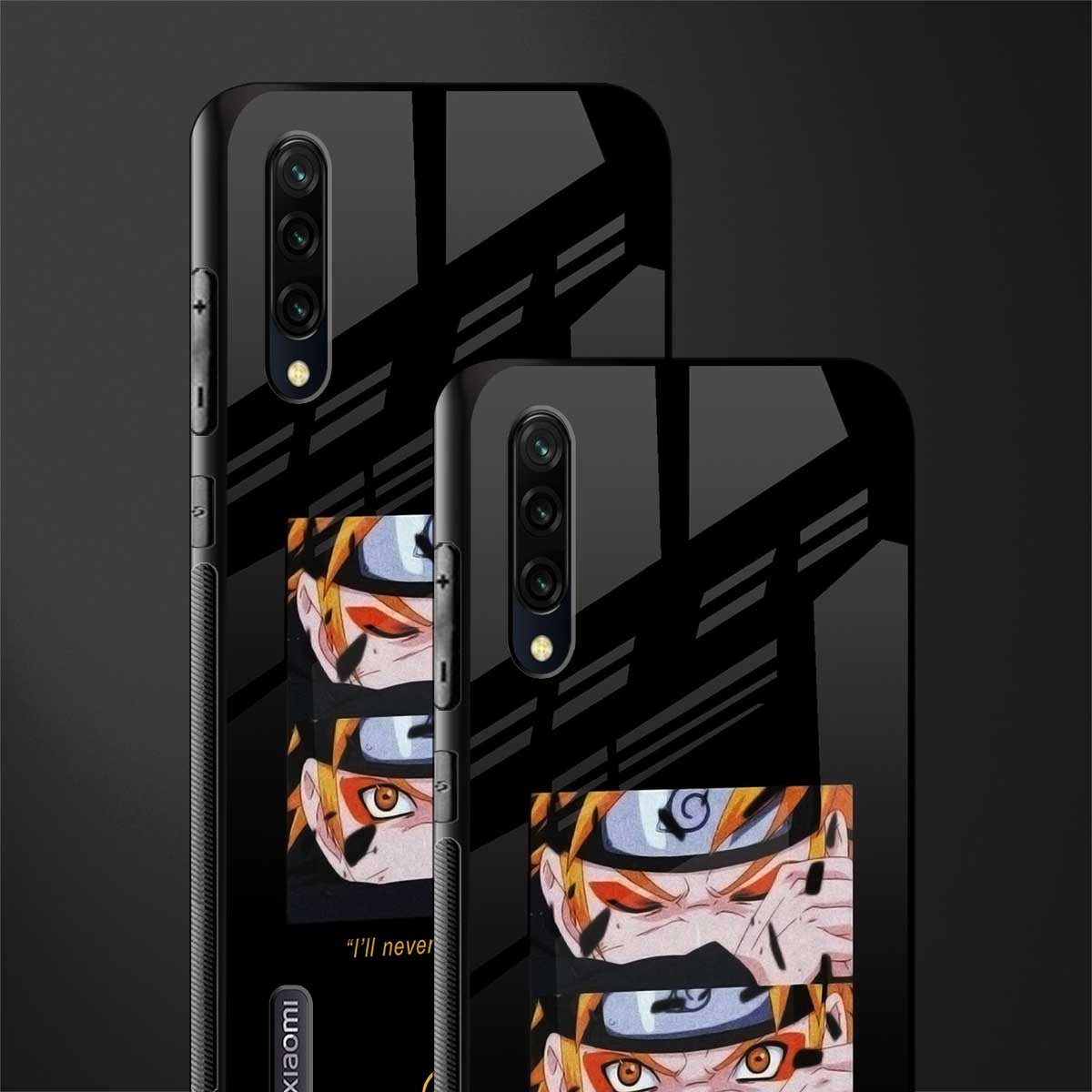 naruto motivation anime glass case for mi a3 redmi a3 image-2