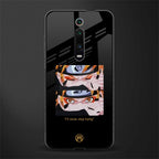 naruto motivation anime glass case for redmi k20 pro image