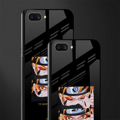 naruto motivation anime glass case for oppo a3s image-2