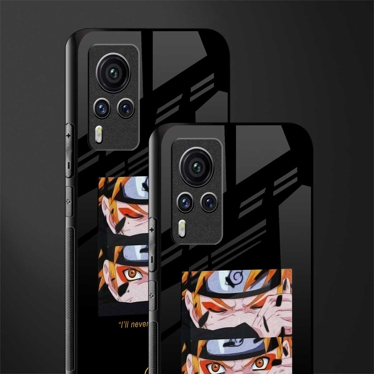 naruto motivation anime glass case for vivo x60 pro image-2