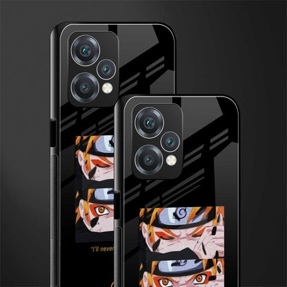 naruto motivation anime back phone cover | glass case for realme 9 pro 5g
