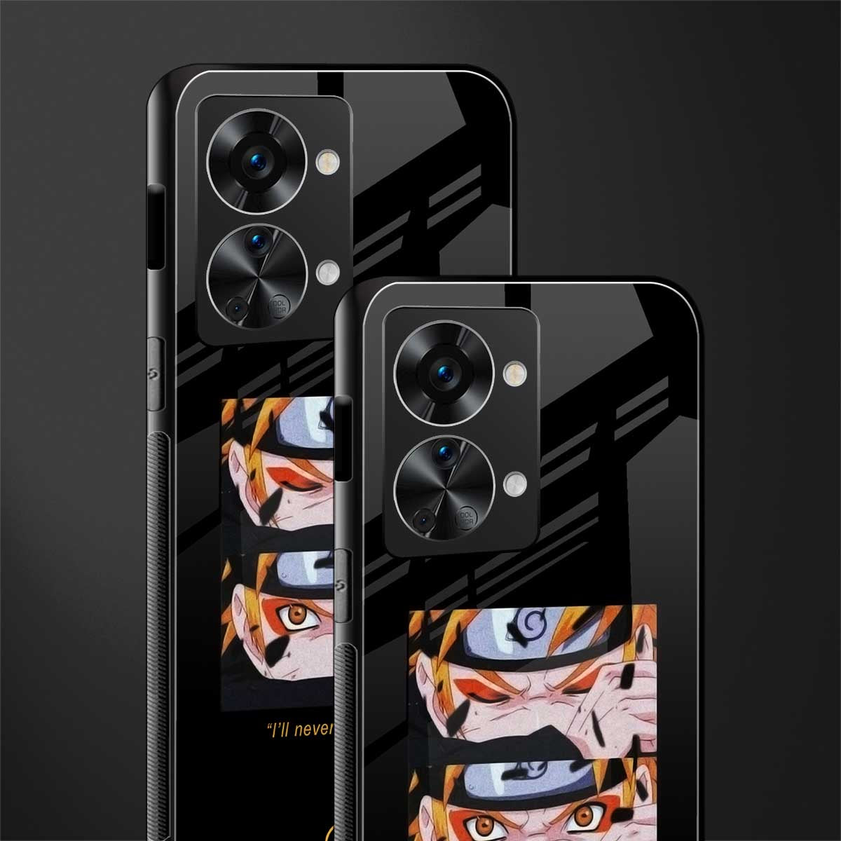 naruto motivation anime glass case for phone case | glass case for oneplus nord 2t 5g
