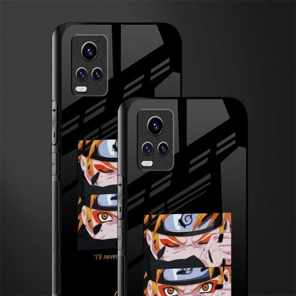 naruto motivation anime glass case for vivo v20 image-2