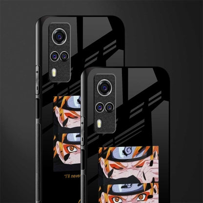 naruto motivation anime glass case for vivo y53s image-2