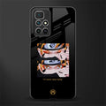 naruto motivation anime glass case for redmi 10 prime image
